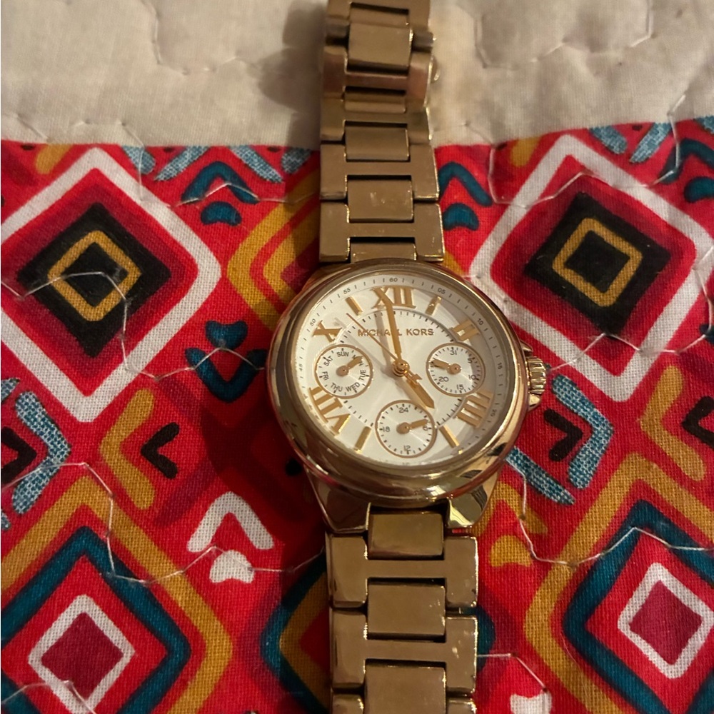 Michael Kors Gold Women's Watch Large Camille